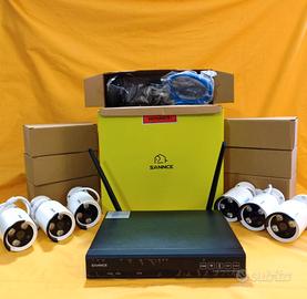 Kit Videosorveglianza SANNCE + 6 Telecamere