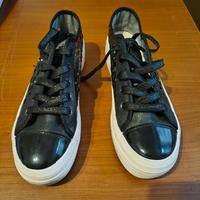 sneakers donna in similpelle 