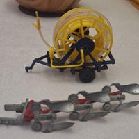 Aratro e irrigatore semovente - Britains Vintage