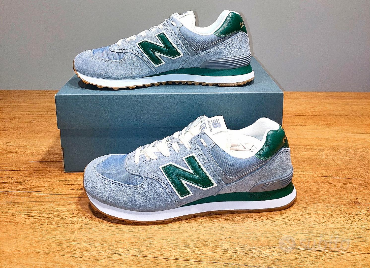 New balance clearance 574 grigio verde