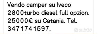 Camper mansardati