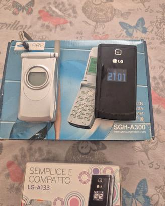 Cellulare vintage Samsung SGH-A 300  e LG - A133