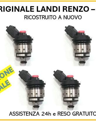 4 iniettori GPL Landi Renzo MED GI25 ORIGINALI OEM