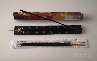 Porta incenso + 25 sticks incenso