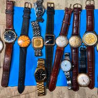 13 Orologi vintage da testare varie marche