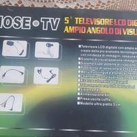 TV portatile digitale 5" NOSE TV – LCD con telecom