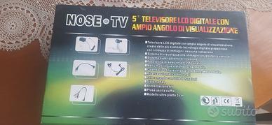 TV portatile digitale 5" NOSE TV – LCD con telecom