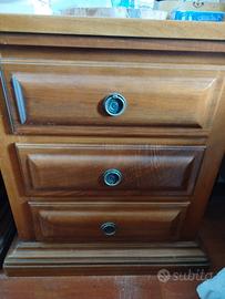 camera da letto matrimoniale in legno massiccio 