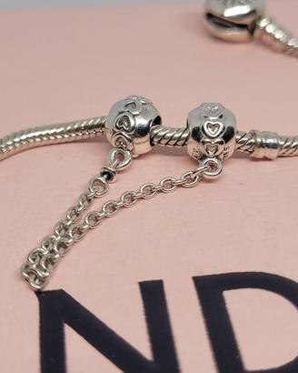 Catena di Sicurezza Pandora Originale Cuori 