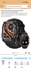 smartwatch kospet tank m 4