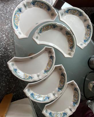 Ceramica Facciolini Castelli – Set 6 piatti