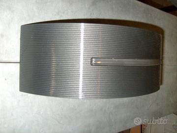 Plafoniera applique mezzaluna, cromata