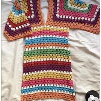 Vestito fatto a mano/ uncinetto