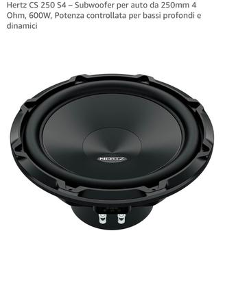 2 Subwoofer hertz 600w