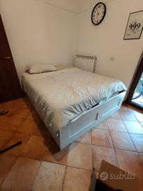 letto brimnes ikea e materasso (opzionale)
