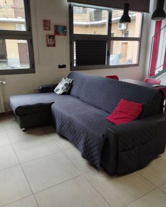 Divano letto con penisola