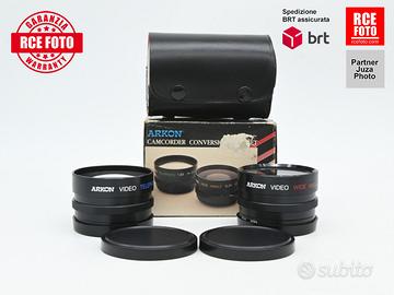 Arkor Camcorder Conversion Telephoto/Wide Angle Le