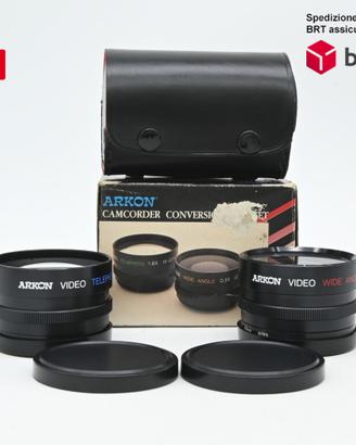 Arkor Camcorder Conversion Telephoto/Wide Angle Le