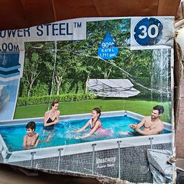 piscina best way con telo di copertura compreso 