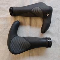 Manopole per bicicletta ergonomiche