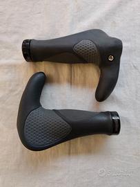 Manopole per bicicletta ergonomiche