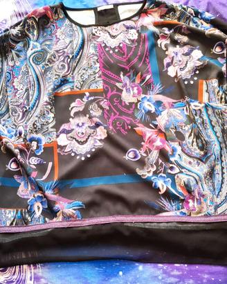 Maglia FIORELLA RUBINO maniche lunghe floreale XL