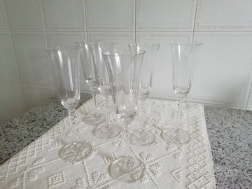 Bicchieri flute cristallo