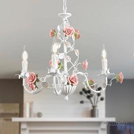 lampadario vintage a sospensione E14 nuovo