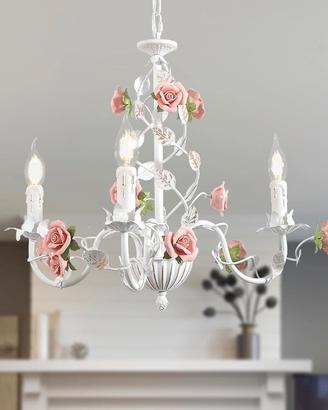 lampadario vintage a sospensione E14 nuovo