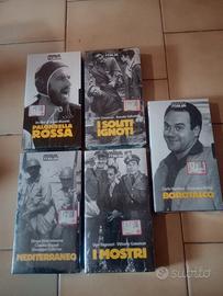5 VHS Film Verdone Gassman  Abatantuono 