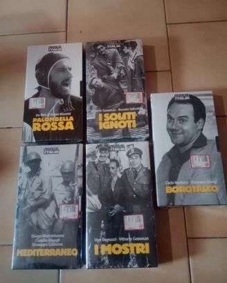 5 VHS Film Verdone Gassman  Abatantuono 