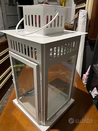 Lanterne in metallo e vetro (stile Ikea