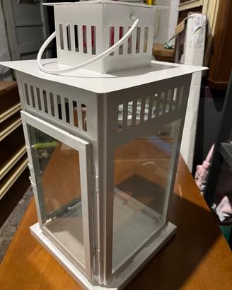 Lanterne in metallo e vetro (stile Ikea
