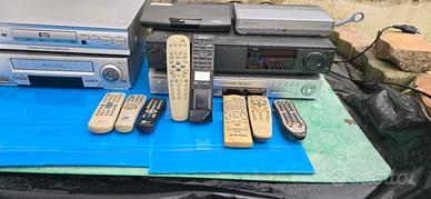Letore dvd   registratore  e vhs decoder satellite