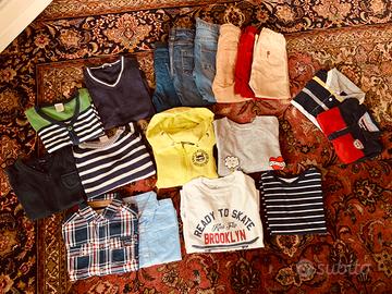 Lotto 18pezzi Abbigliamento bimbo 2/3 anni