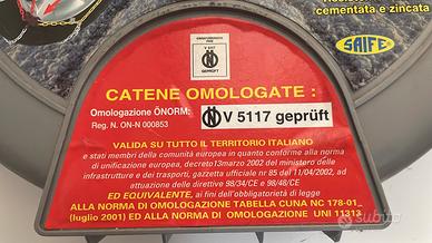 Catene invernali per auto