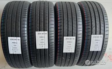 4 gomme 235 60 18 pirelli a625