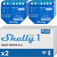 Shelly Plus 1, 2 pezzi