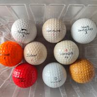 9 palline da golf usate 