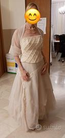 Abito da Sposa Alta Moda , Taglia 42 - come nuovo