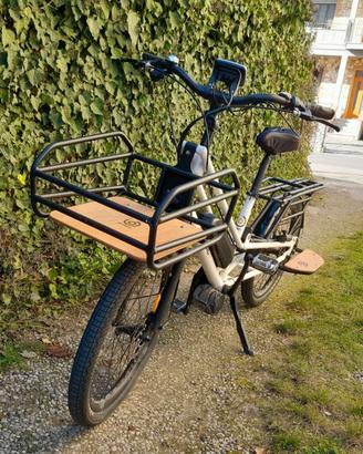 Bicicletta multifunz. cargo a pedalata assistita