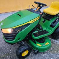 trattorino tagliaerba john deere X 107 solo 77 ore