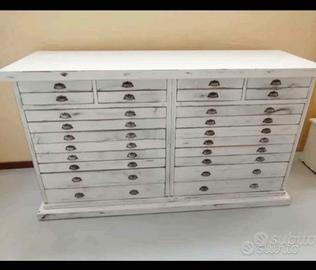 mobile cassettiera stile Shabby