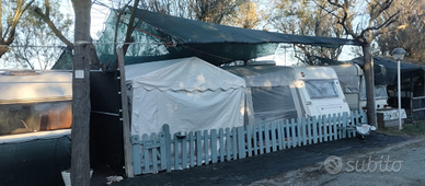 Roulotte Burstner caravan