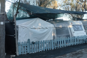 Roulotte Burstner caravan