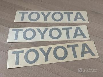 Adesivi Toyota originali