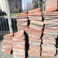 Coppi rossi per tetti o tettoie