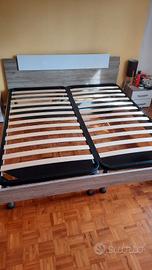 Struttura letto 180x200,  doghe, lettino vintage