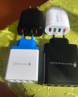 4 Travel quick charge multi usb carica veloce 