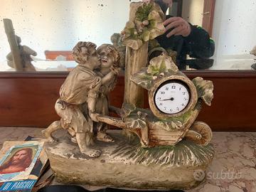 Statua a orologio 1800